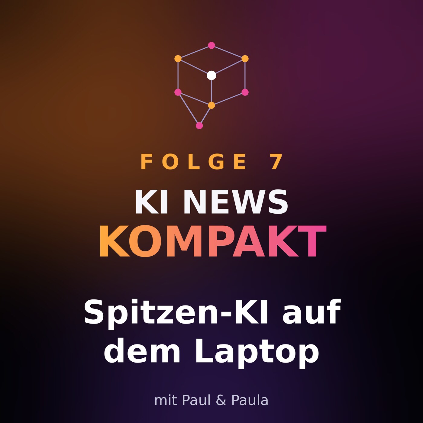 Cover Spitzen-KI auf dem Laptop